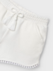 Mayoral Chenille Shorts {White}