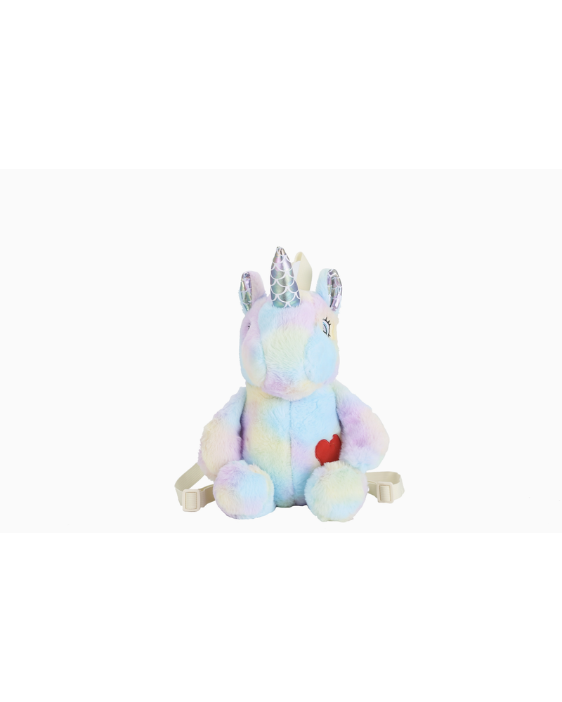 Bewaltz Plushie Heart Unicorn Backpack {Blue}