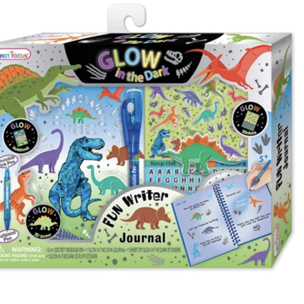Hot Focus Inc. Fun Writer Glow in the Dark Journal {Dinosaur}