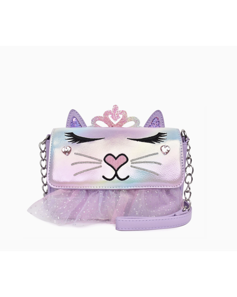 OMG Accessories Miss Bella Kitty Cat Crown Crossbody
