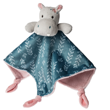 Jewel Hippo Character Blanket