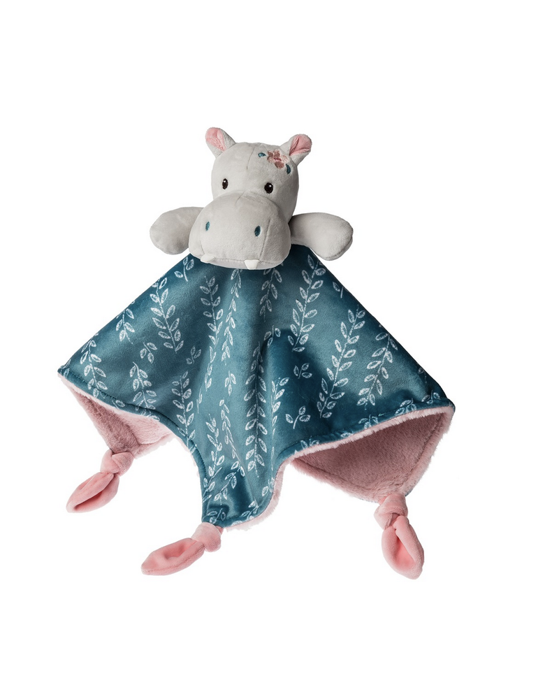 Jewel Hippo Character Blanket