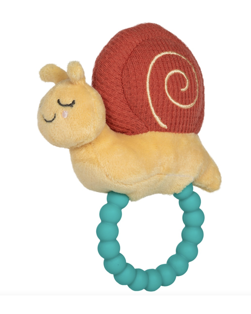 Skippy Snail Teether Rattle
