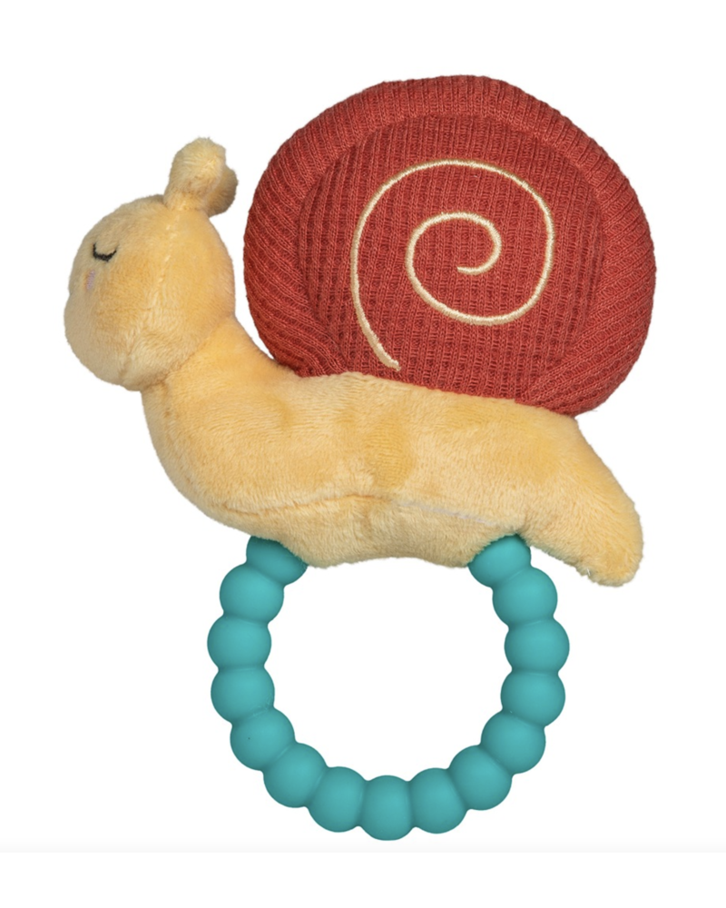 Skippy Snail Teether Rattle