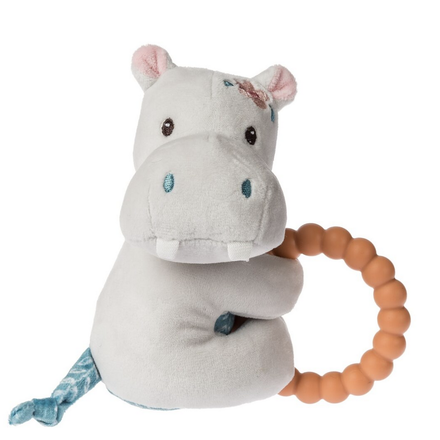 Jewel Hippo Teether Rattle