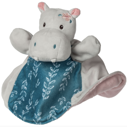 Jewel Hippo Lovey Puppet