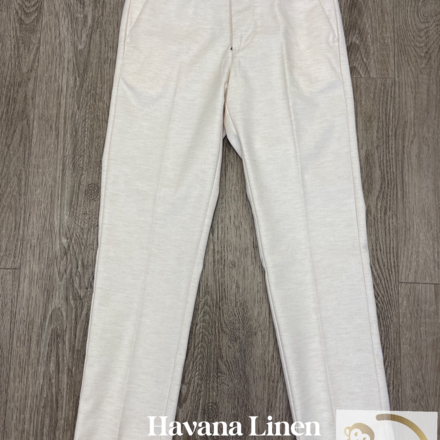 Slim Fit Dress Pants Toddler {Havana Linen}
