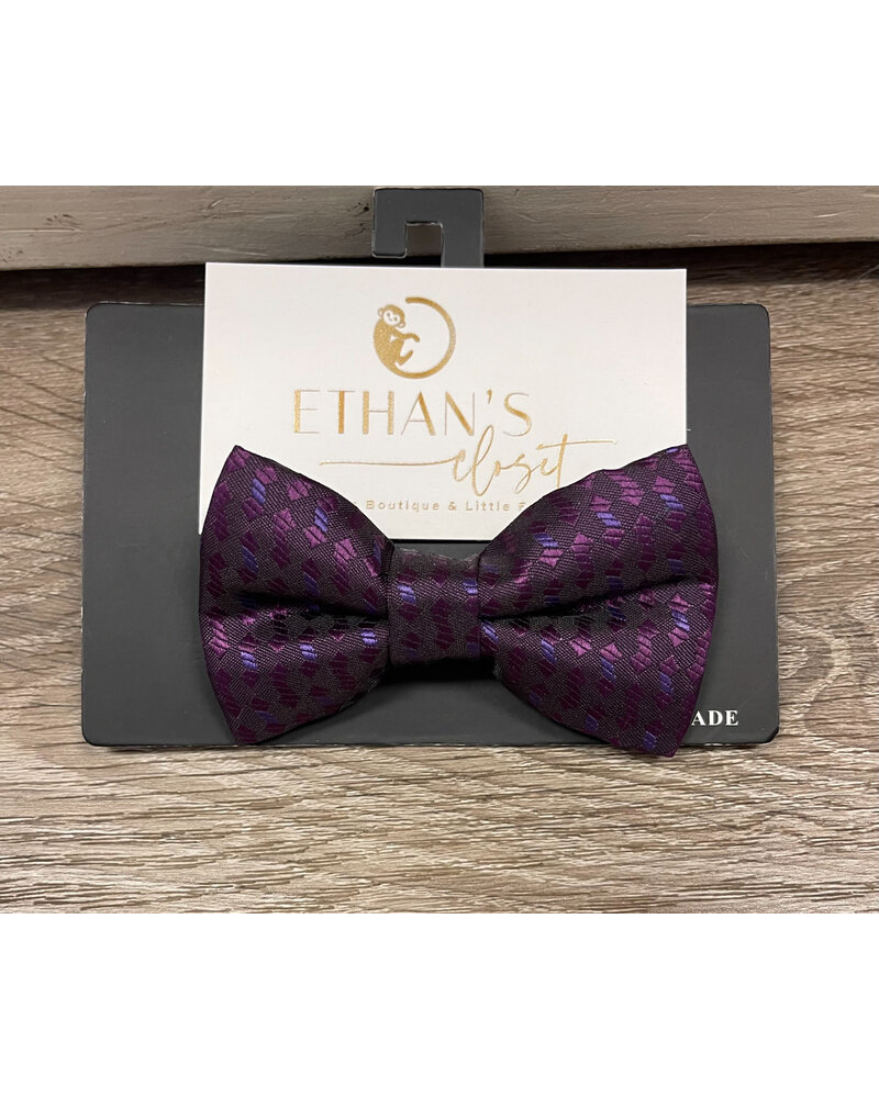 Bow Tie 104 {Purple/Lavendar Print}