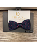 BowTie 78 {Navy/Pink Paisley Print}
