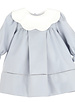 Sophie & Lucas Frosty Twill Scallop Dress {Blue}