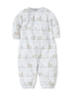 Noah's Print Convertible Gown {Light Blue}