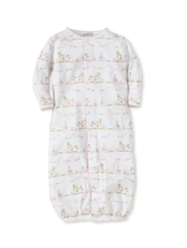 Noah's Print Convertible Gown {Pink}
