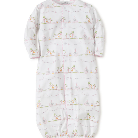 Noah's Print Convertible Gown {Pink}