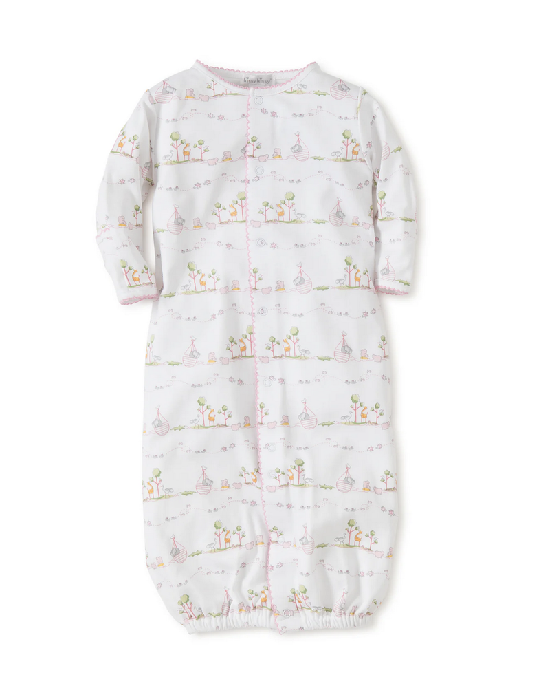 Noah's Print Convertible Gown {Pink}