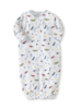 Aviator Print Convertible Gown {Blue}