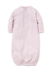 Stripes Convertible Gown {Wht/Pink}