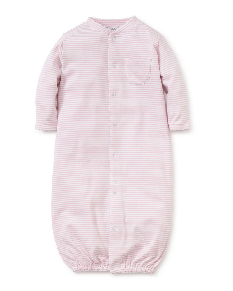 Stripes Convertible Gown {Wht/Pink}