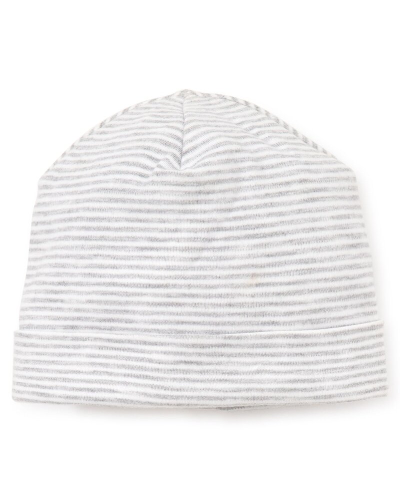 Essentials Stripes Hat {Grey Stripe} NB