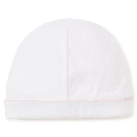 Dots Print Hat {White/Pink}