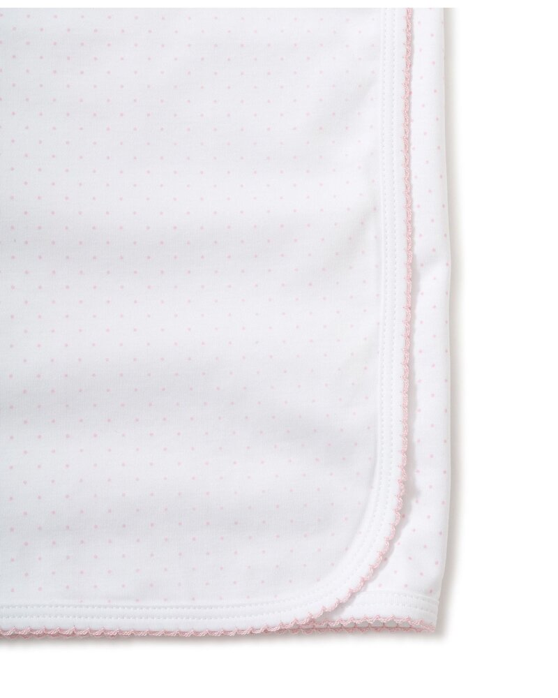 Dots Print Blanket {White/Pink}