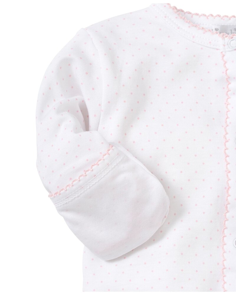 Dots Print Convertible Gown {Wht/Pink}
