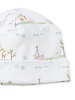 Noah's Print Hat {Light Blue} Newborn