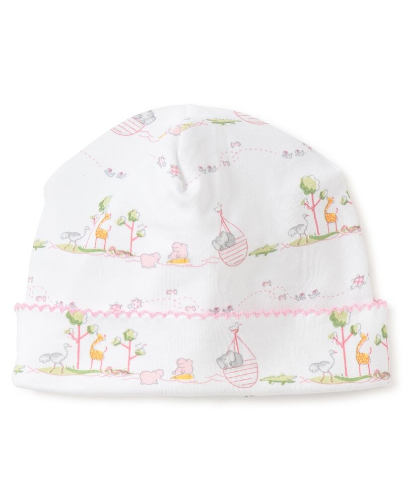 Noah's Print Hat {Pink} Newborn