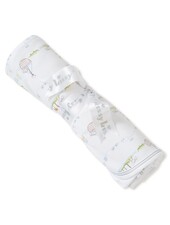 Noah's Print Blanket {Light Blue}