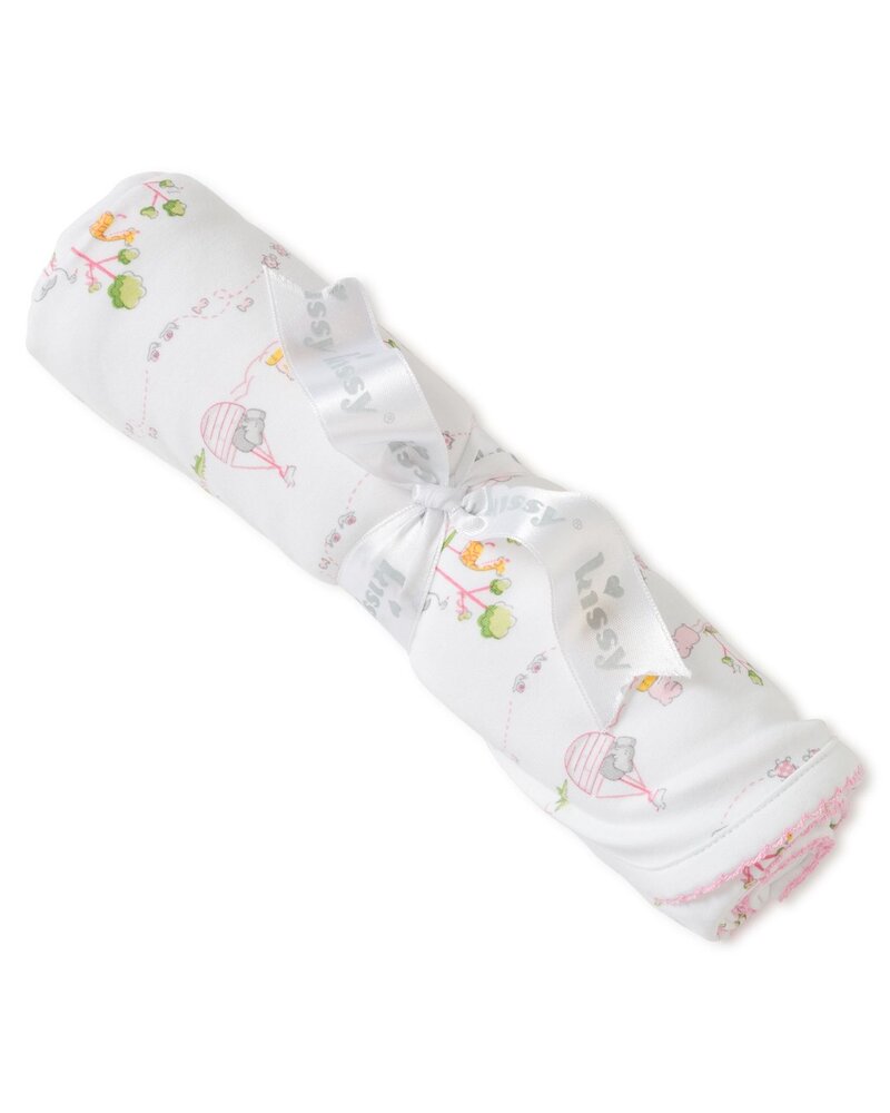 Noah's Print Blanket {Pink}