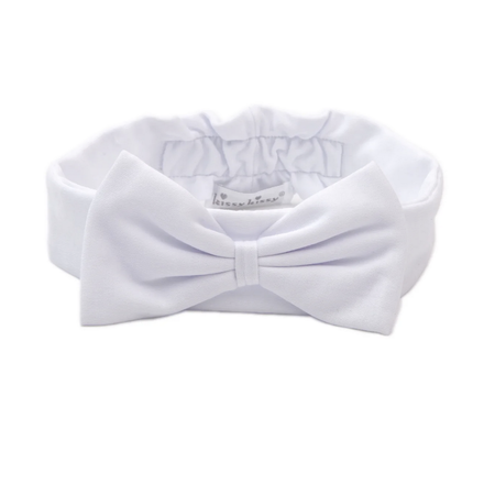 Bow Headband {White} One Sz