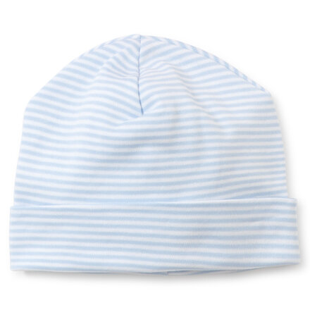 Simple Stripes Hat {Lt. Blue/White} NB