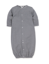 Stripes Convertible Gown {White/Navy}