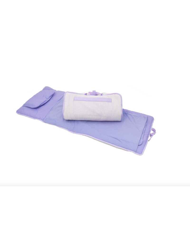 Seersucker Napmat {Lilac/White}