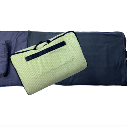 *NEW* Seersucker Napmat {Grasshopper}
