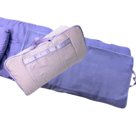*NEW* Gingham Napmat {Lilac}
