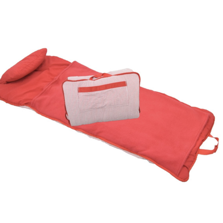 Seersucker Napmat {Red/White}