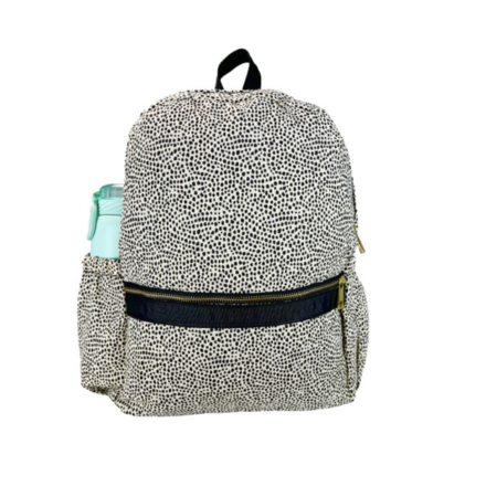 *NEW * Seersucker Backpack w/ Pockets {Cheetah}