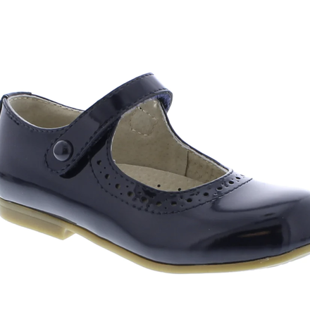 FootMates Emma {Navy Patent}