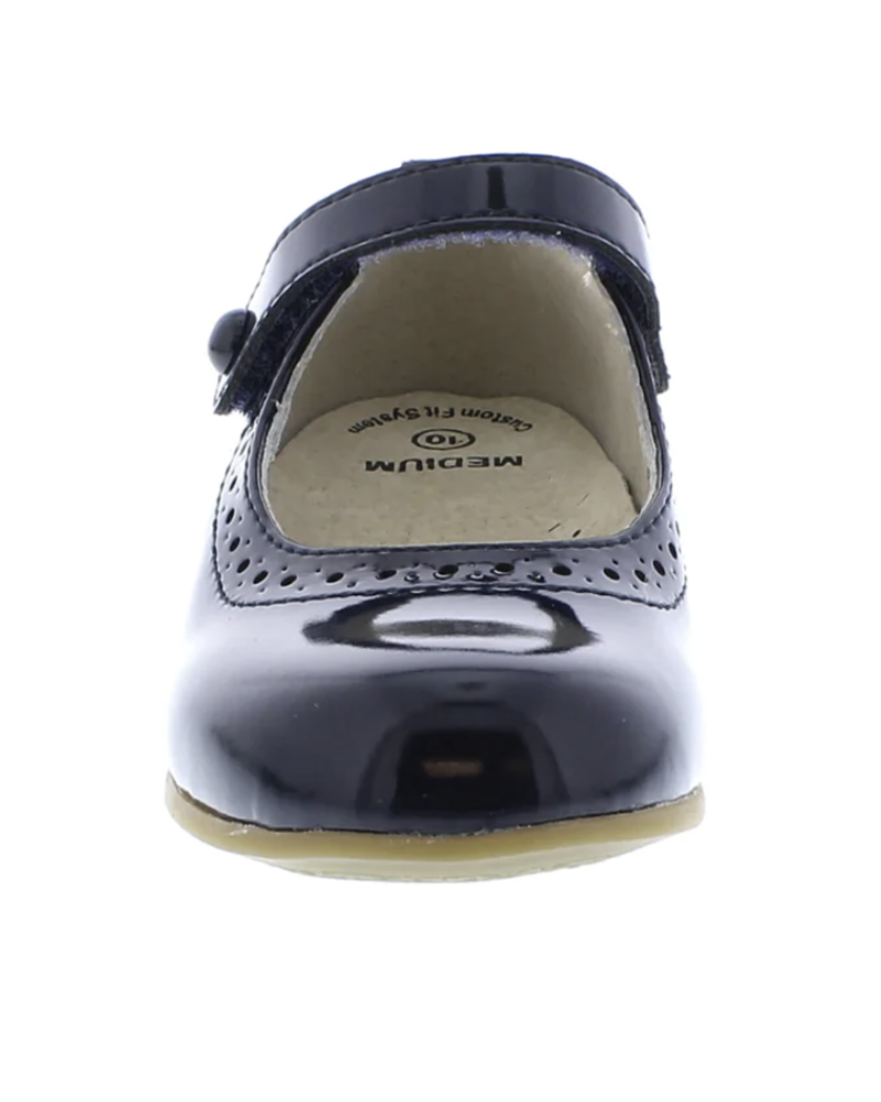 FootMates Emma {Navy Patent}