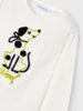 Mayoral 'Woof' Dog T-Shirt {Ivory}