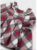 Mayoral Plaid Ruffle Collar Dress {Red/Nvy/Grn}