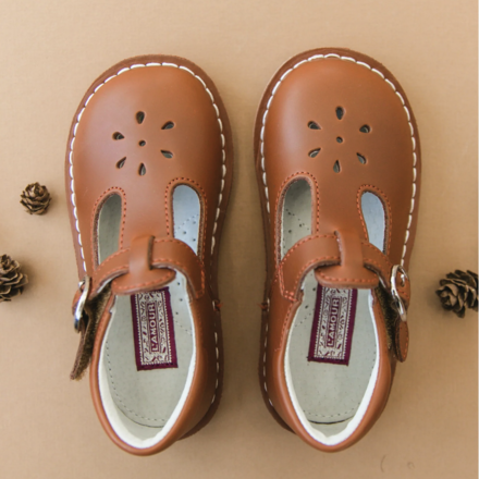Joy T-Strap MJ {Cognac}