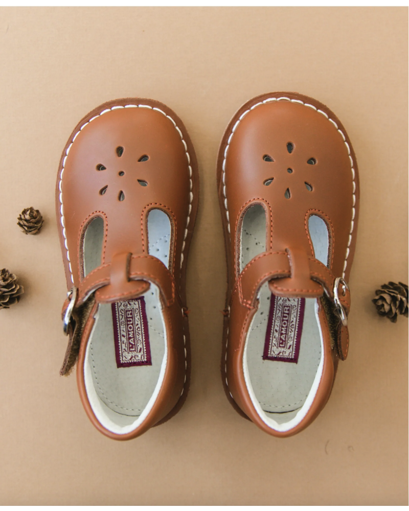 Joy T-Strap MJ {Cognac}