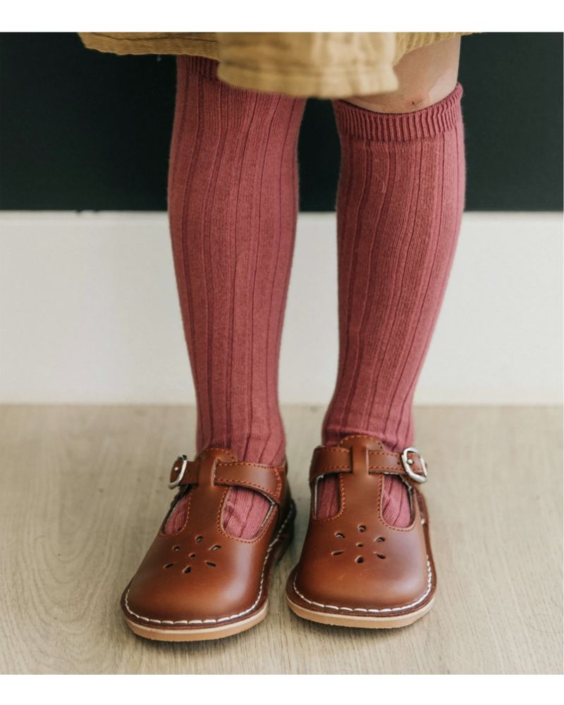 Joy T-Strap MJ {Cognac}