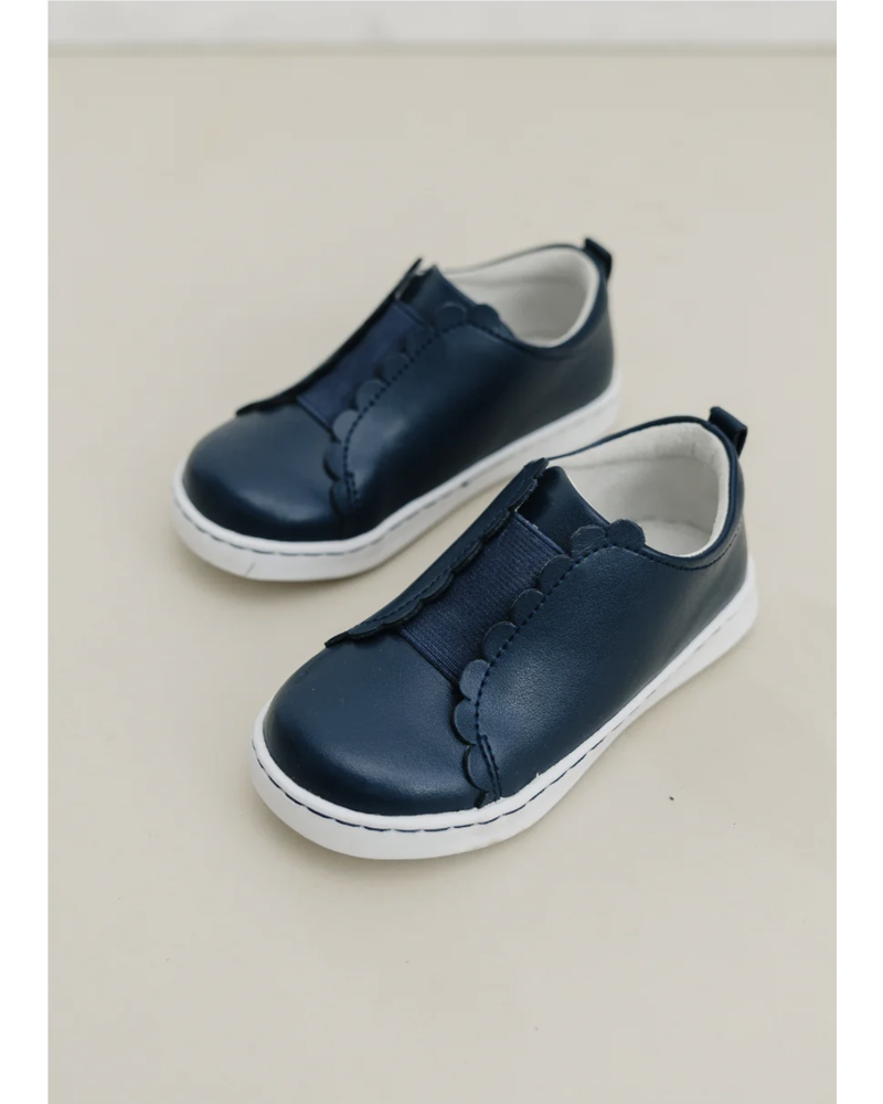 Phoebe Elastic Slip On {Navy}