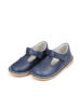 Angie Scalloped T-Strap MJ {Navy}