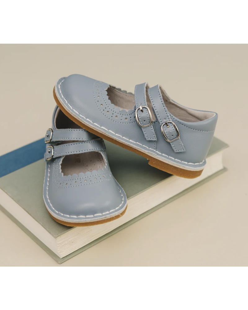 Tatiana Double Strap MJ {Spring Blue}