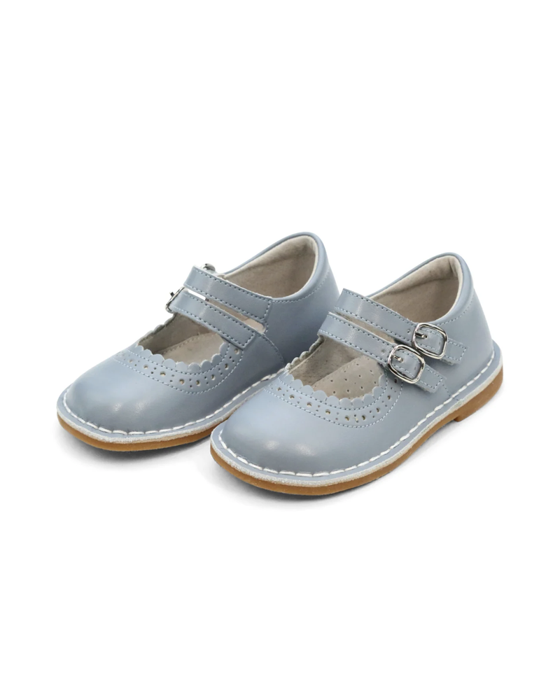 Tatiana Double Strap MJ {Spring Blue}