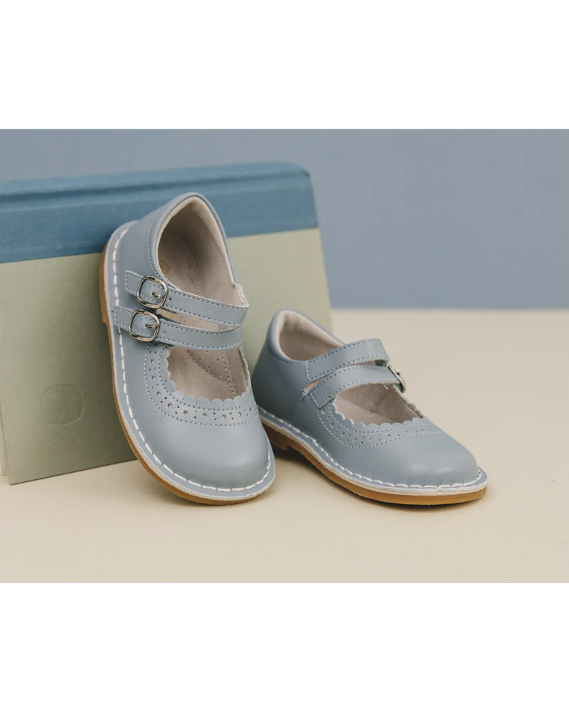 Tatiana Double Strap MJ {Spring Blue}