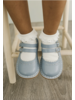 Tatiana Double Strap MJ {Spring Blue}